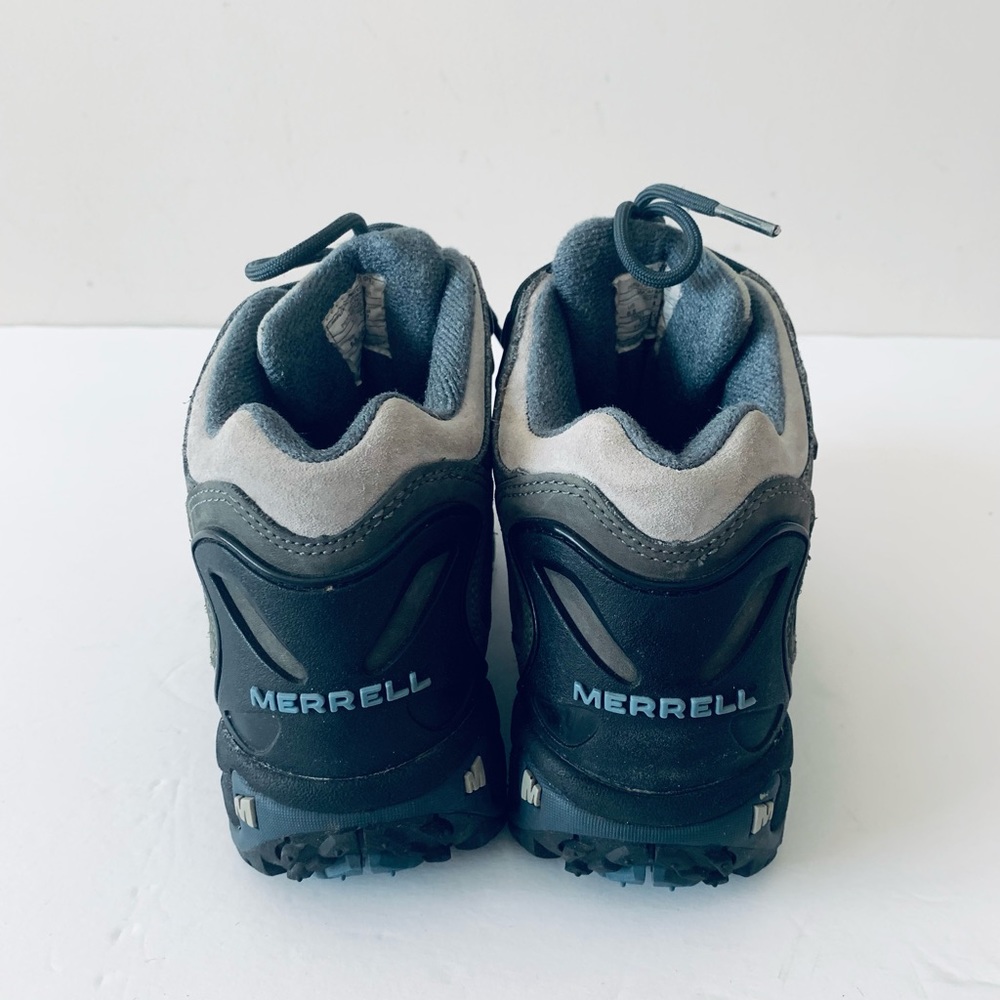 Merrell Moab 3 Mid Waterproof Hiking Shoes Women Size 6.5 Blue Outdoor Hiking - Picture 6 of 10